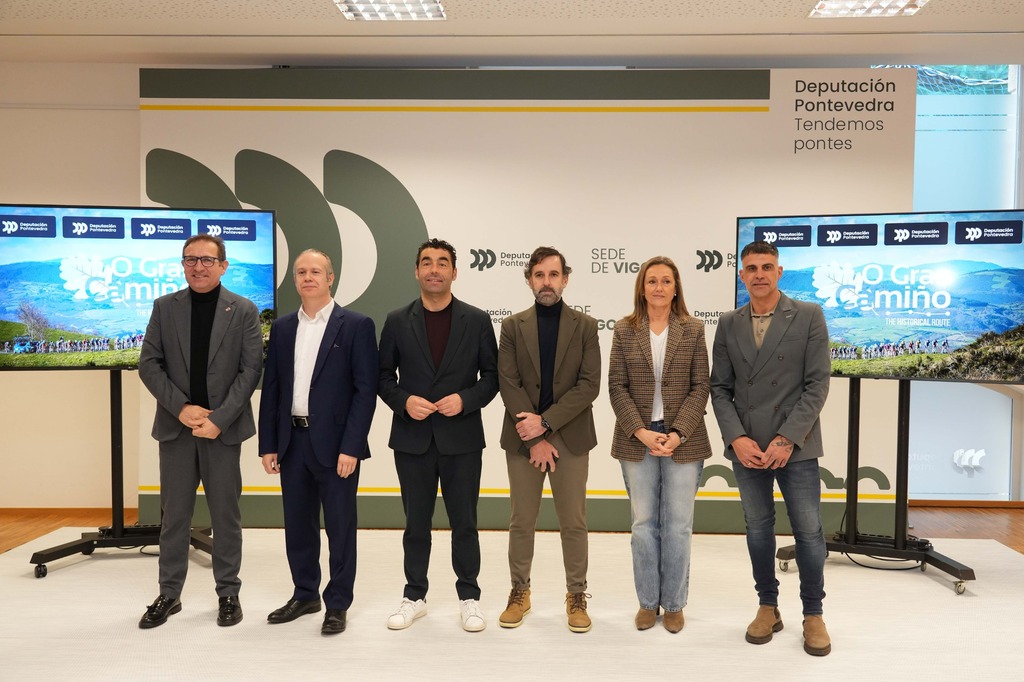 Luis López na presentacion do Gran camiño 2026